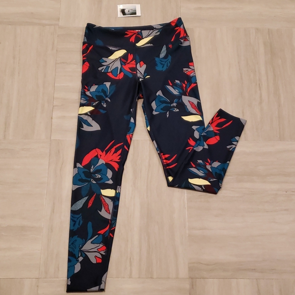 JOY LAB 🌺tropical🌴 leggings - sz L - EUC